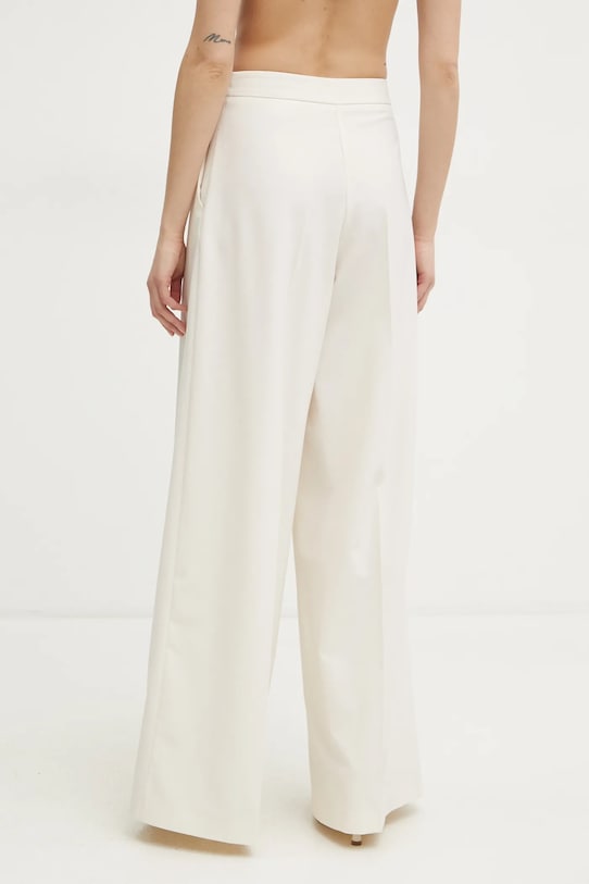 Odzież Simona Corsellini spodnie P25CPPA010 beżowy