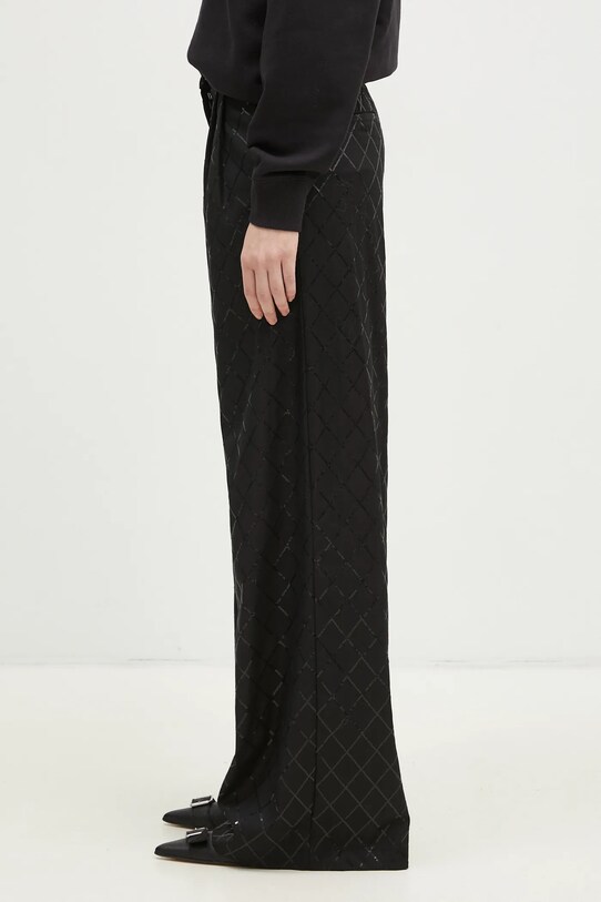 Rotate trousers Wide Leg Sequins Pants 113326100 black SS25