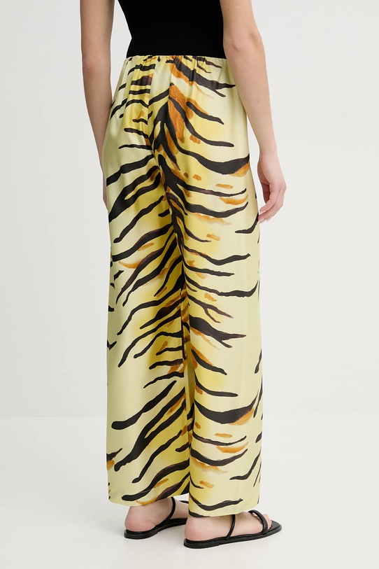 Îmbrăcăminte Nanushka pantaloni de matase BRENDA NW25RSPA20558 galben