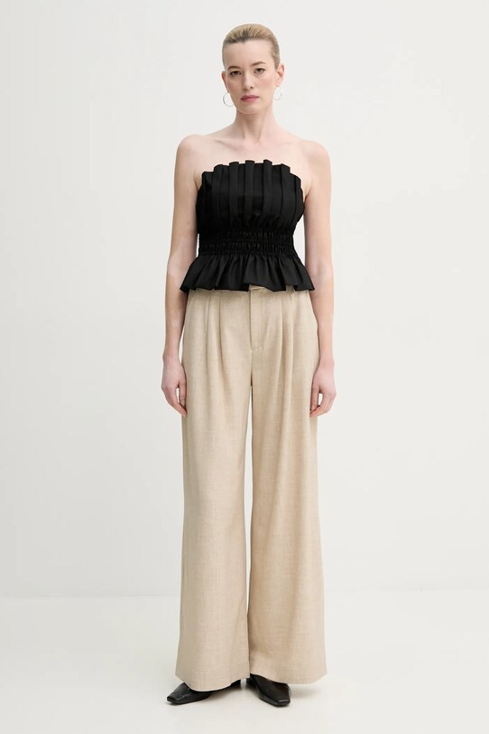 Gestuz pantaloni 10909871 beige SS25