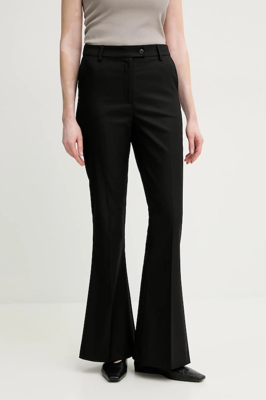 Gestuz pantaloni alta nero 10909903