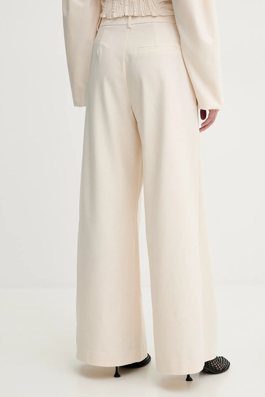 Îmbrăcăminte Gestuz pantaloni din lana 10909915 bej