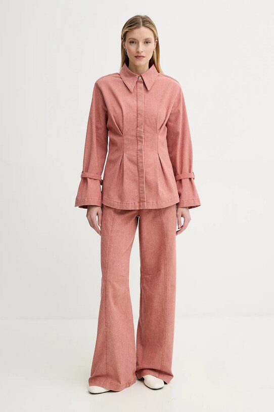 Gestuz pantaloni 10909927 portocaliu SS25