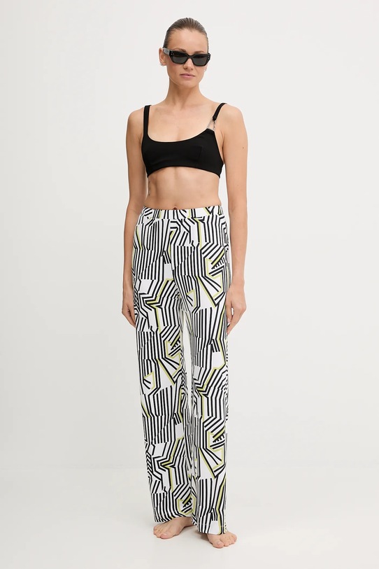 Max Mara Beachwear strand nadrág 2516781039600 fehér SS25