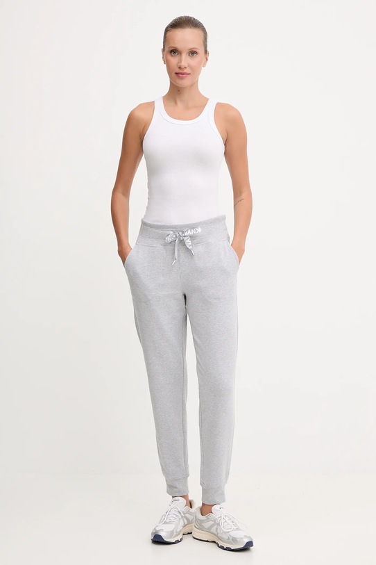 Dkny spodnie dresowe DP5P3496 szary SS25
