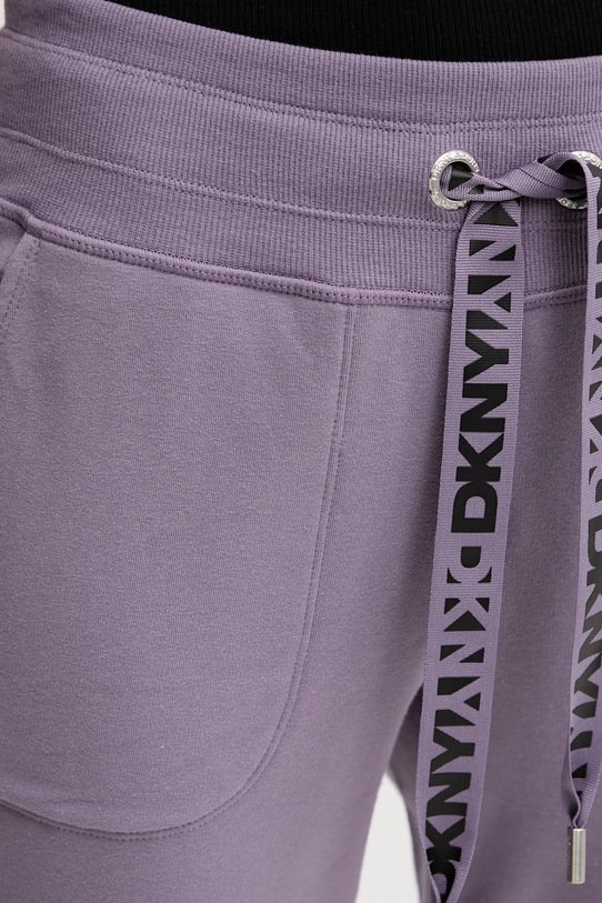 Dkny spodnie dresowe fioletowy DP5P3496