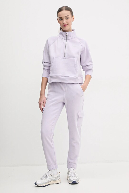 Dkny pantaloni de trening DP5P3504 violet SS25