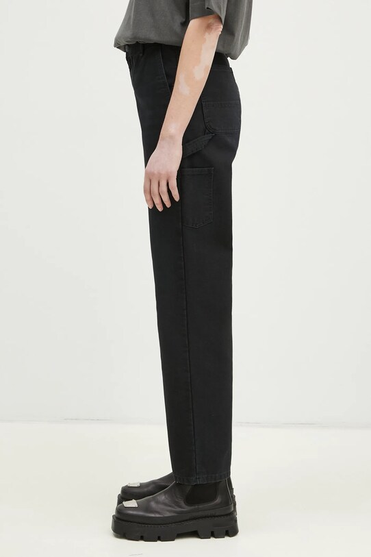 Carhartt WIP cotton trousers Pierce Pant Straight I034323.894O black SS25