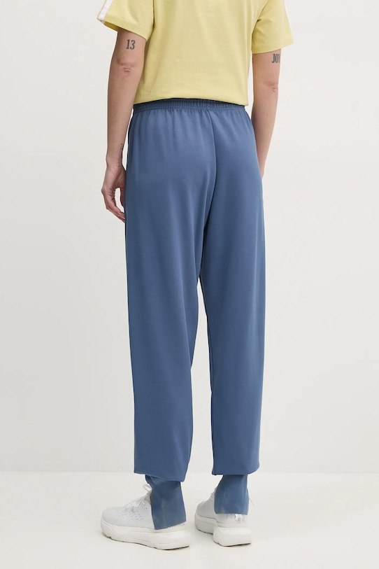 adidas by Stella McCartney pantaloni de trening din bumbac JJ2572 albastru SS25