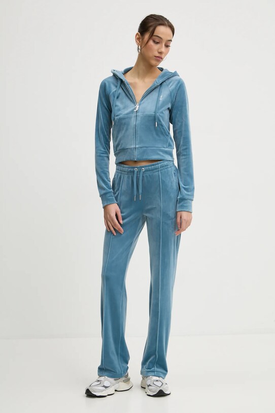 Juicy Couture pantaloni della tuta JCAPW045 turchese SS25