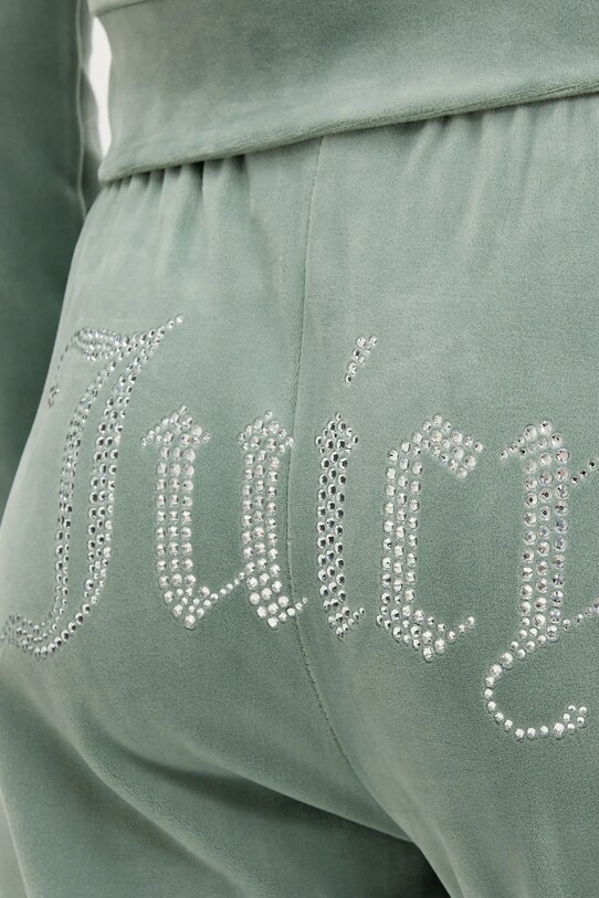 Спортивні штани Juicy Couture зелений JCAPW045