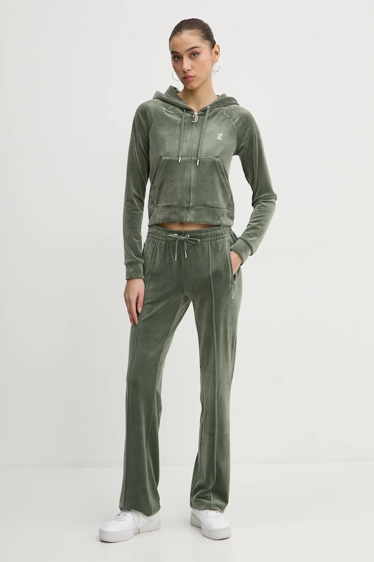 Tepláky Juicy Couture JCAPW045 zelená SS25