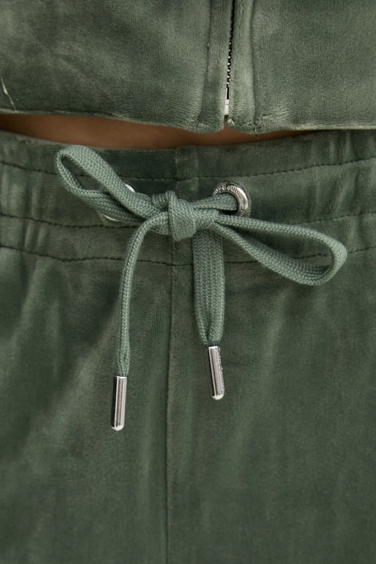 Tepláky Juicy Couture zelená JCAPW045