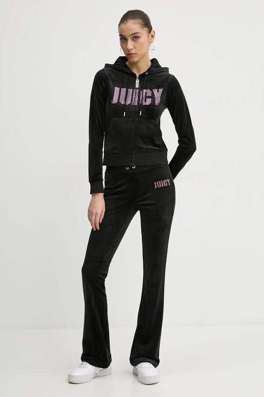 Juicy Couture pantaloni de trening JCBBJ125862 negru SS25