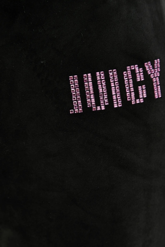 Juicy Couture spodnie dresowe czarny JCBBJ125862