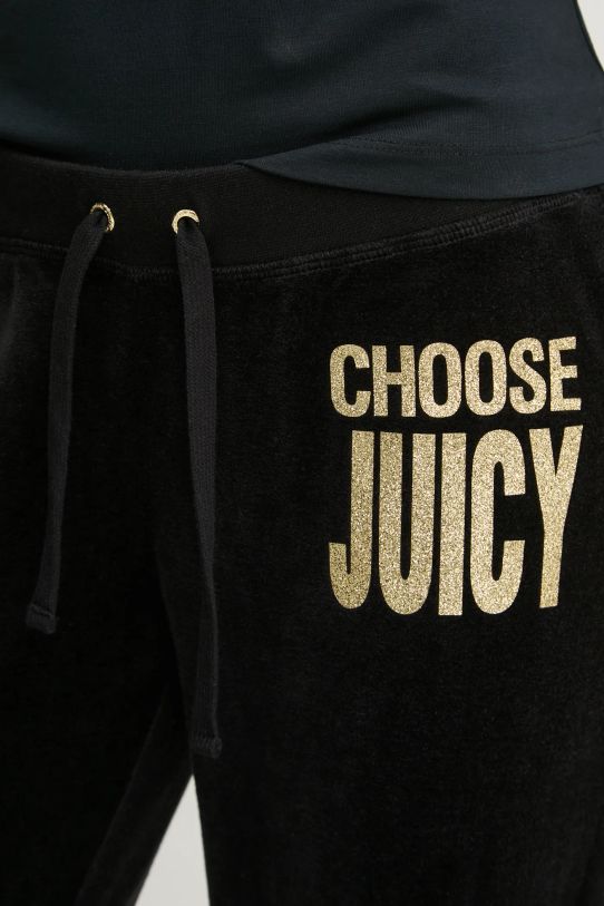 Juicy Couture pantaloni della tuta nero JCGBJ125002