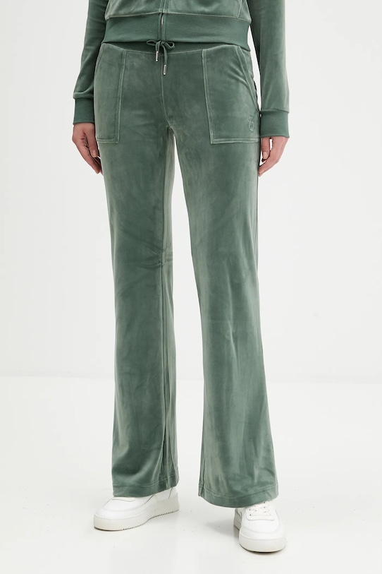 Juicy Couture pantaloni de trening verde JCSEBJ001