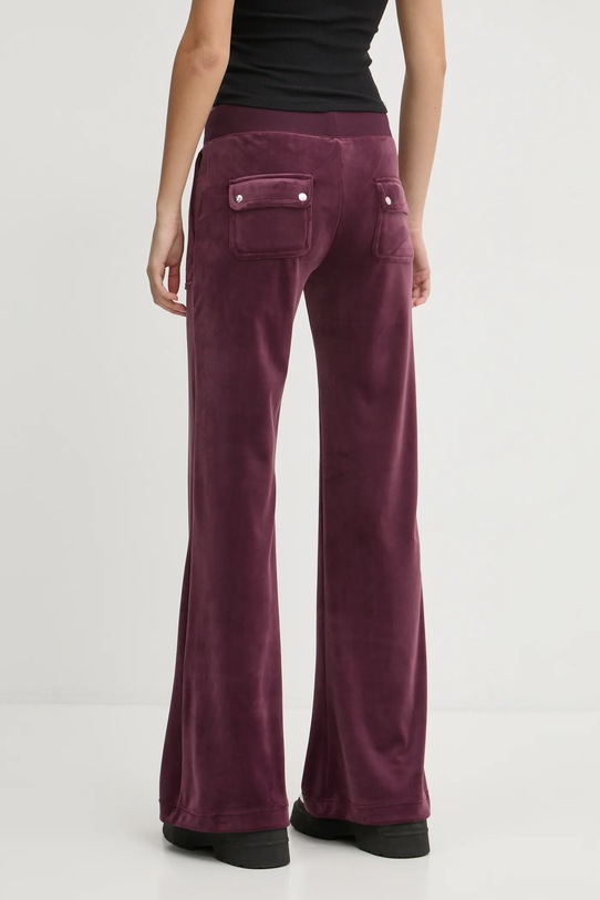 Îmbrăcăminte Juicy Couture pantaloni de trening JCSEBJ001EU burgundia