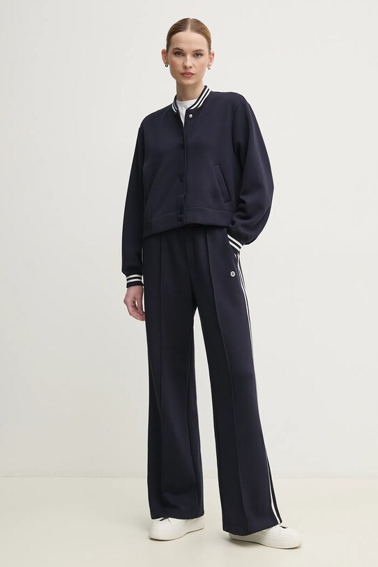 OUI pantaloni della tuta 91765 blu navy SS25