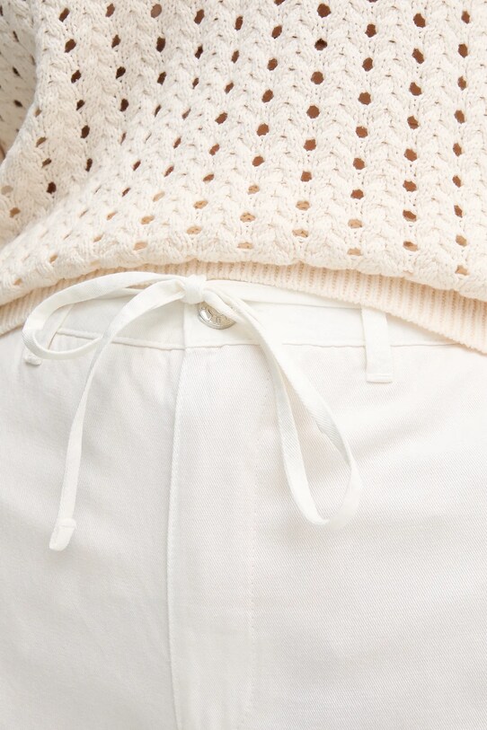 OUI pantaloni alb 92027
