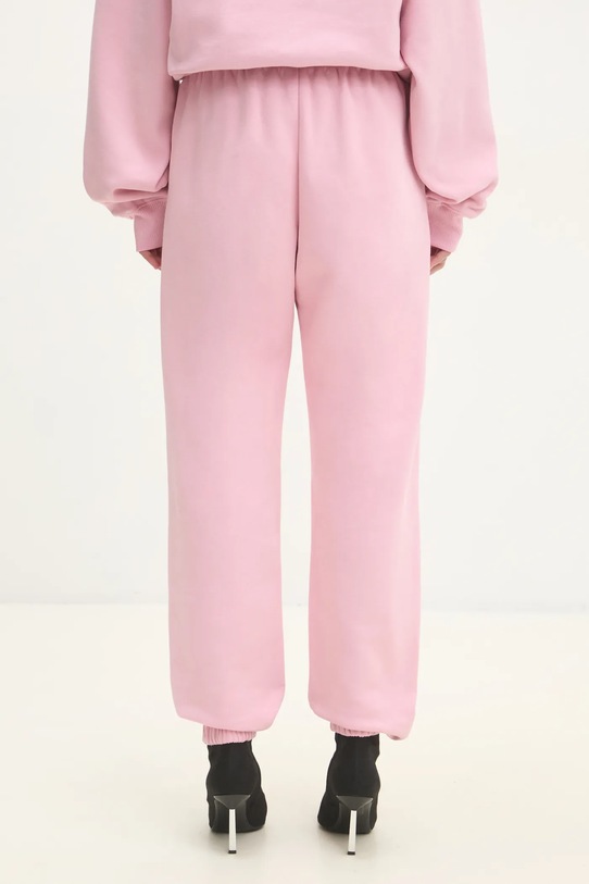 Odzież Rotate spodnie dresowe bawełniane 1134301986 różowy