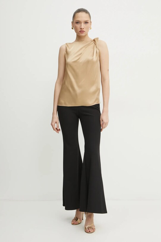 MICHAEL Michael Kors pantaloni MR530POE45 negru SS25
