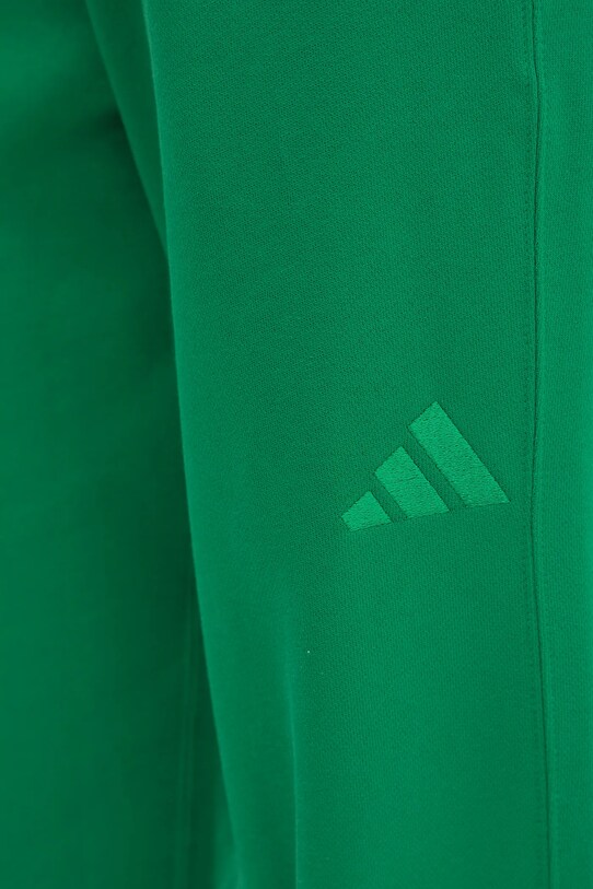 adidas spodnie dresowe bawełniane ALL SZN zielony JD4724