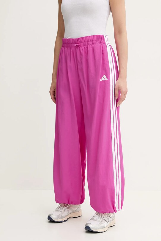 Φόρμα adidas Essentials ύφασμα ροζ JC8167