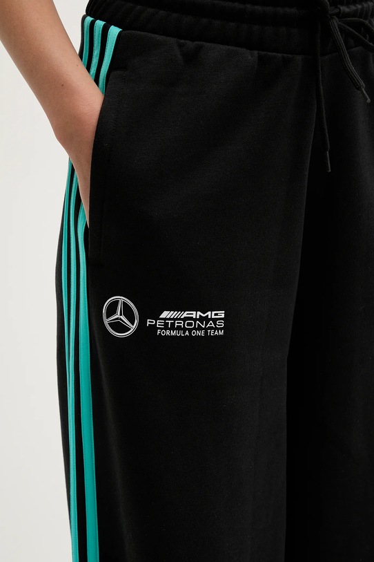 Tepláky adidas x Mercedes černá JV5432