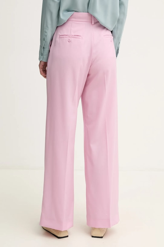 Ρούχα Μάλλινο παντελόνι Weekend Max Mara 2515131041600 μωβ