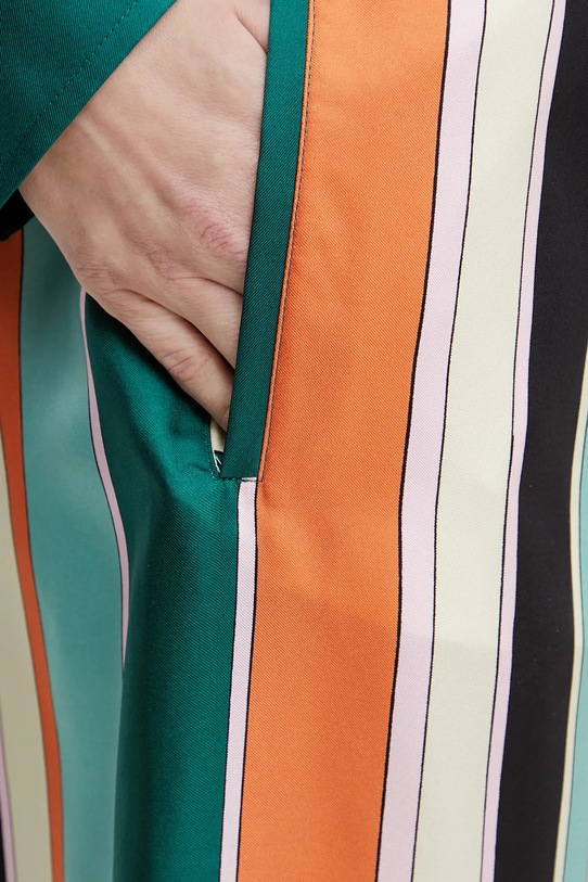 Μεταξωτό παντελόνι Weekend Max Mara πολύχρωμο 2515131051600