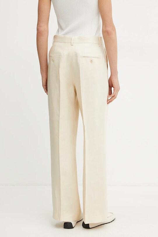 Îmbrăcăminte Weekend Max Mara pantaloni din in 2515131052600 bej