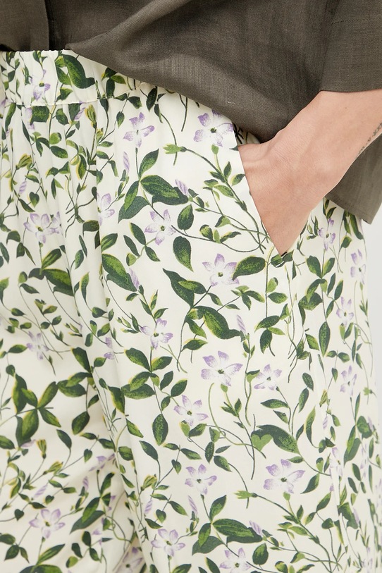 Svilene hlače Weekend Max Mara bež 2515131082600