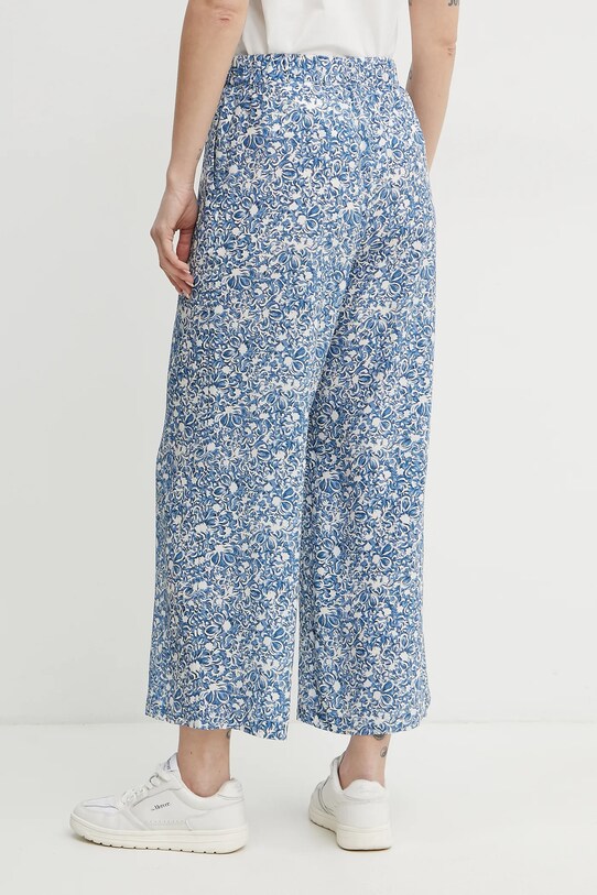 Îmbrăcăminte Weekend Max Mara pantaloni de matase 2515131082600 albastru
