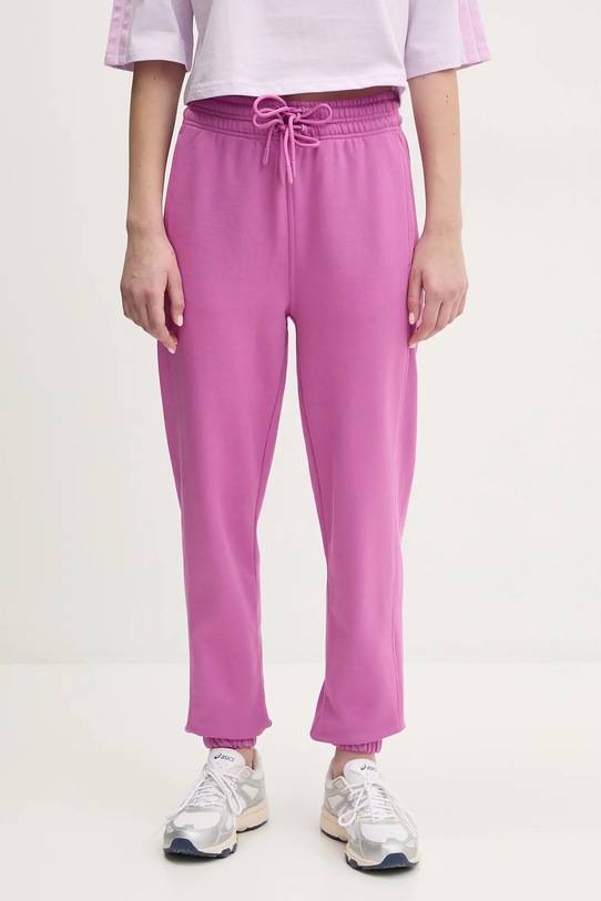 adidas by Stella McCartney pantaloni della tuta di cotone maglia violetto JD2709