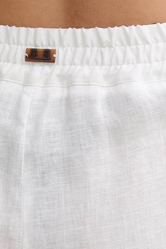 Vilebrequin pantaloni din in LAMISS bej LSSH3U00