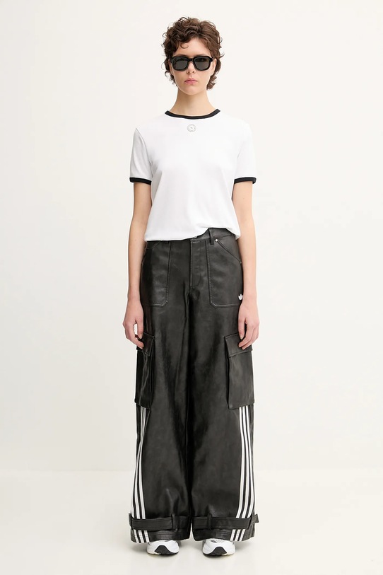 adidas Originals spodnie FAUX LTHR JX9226