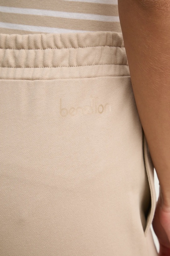 United Colors of Benetton pantaloni de trening din bumbac bej 3UNIDF01A