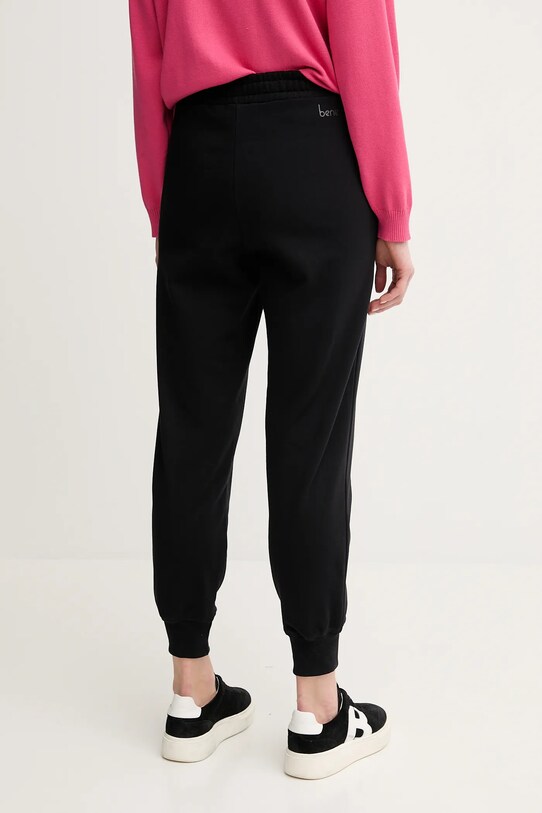 Îmbrăcăminte United Colors of Benetton pantaloni de trening din bumbac 3UNIDF01A negru