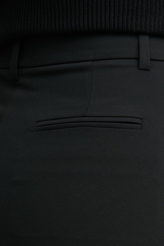 Hlače United Colors of Benetton črna 4R4CDF08H