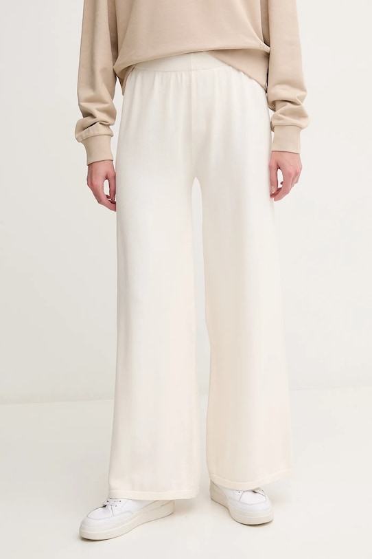 United Colors of Benetton pantaloni de bumbac bumbac bej 1294DF00V