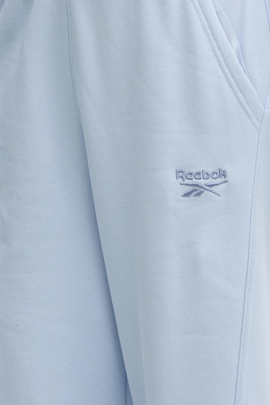 Хлопковые спортивные штаны Reebok Classic голубой 100221444