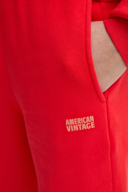 Спортивні штани American Vintage червоний IZU05BE25