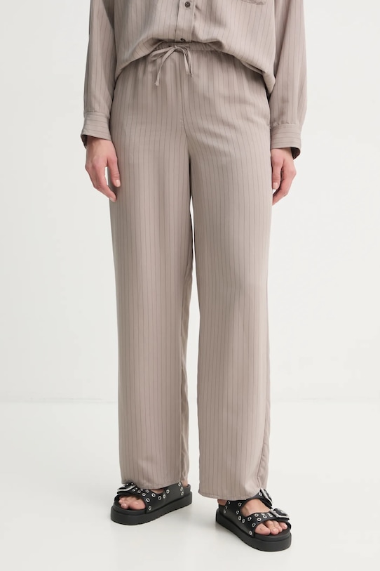 Брюки American Vintage прямой бежевый OKY10AE25