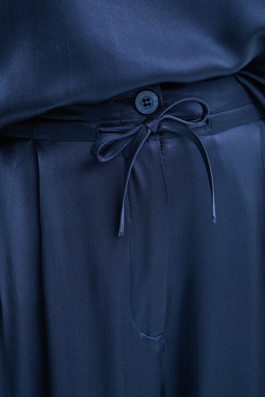 Nohavice American Vintage VOO10AE25 tmavomodrá