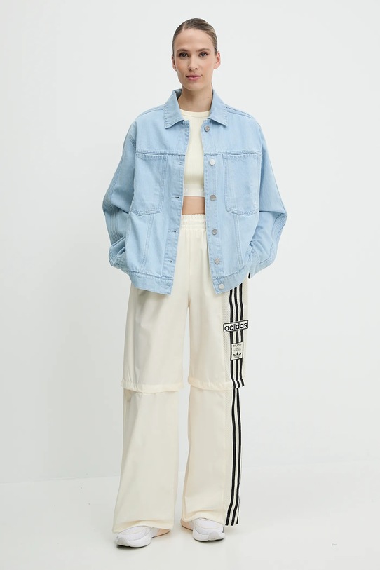 adidas Originals pantaloni de trening Woven Trackpant JD0087 bej SS25