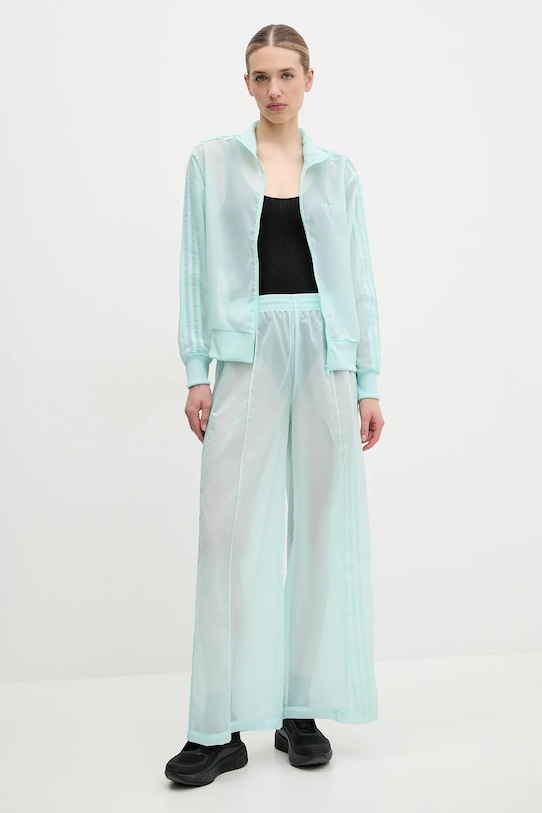 Παντελόνι adidas Originals Adicolor JN6126 τιρκουάζ SS25