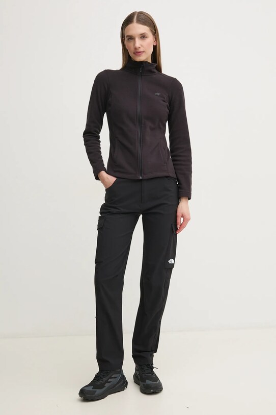 The North Face pantaloni de exterior Exploration NF0A8BGHJK31 negru SS25