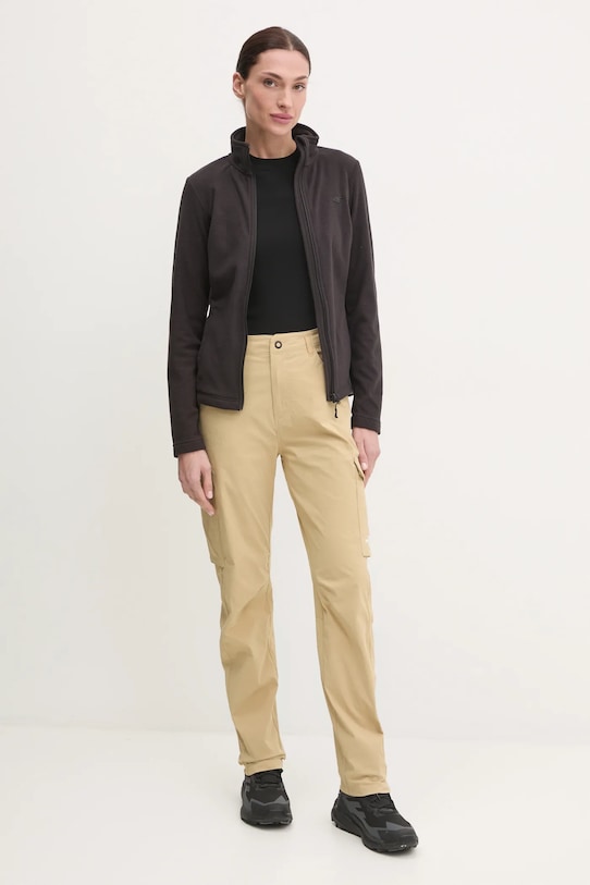 The North Face spodnie outdoorowe Exploration NF0A8BGHLK51 zielony SS25