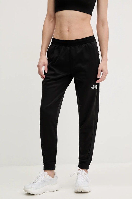 Tepláky The North Face Mountain Athletics pletenina černá NF0A893WJK31